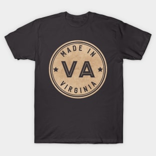 Made In Virginia VA State USA T-Shirt